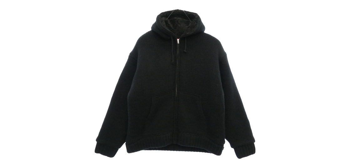 シュプリーム 25AW Faux Shearling Lined Zip Up Hooded Sweater 買取実績