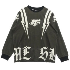 シュプリーム 25AW FOX RACING L/S TOP フォックスレーシング ロゴプリント 長袖Tシャツ 買取実績 画像