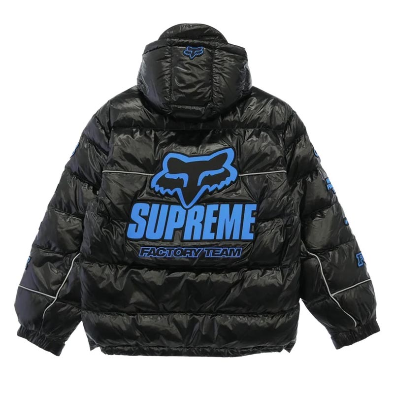 シュプリーム 25AW x Fox Racing フォックスレーシング Shiny Down Puffer Jacket シャイニー ダウン パファー ジャケット 買取実績 画像