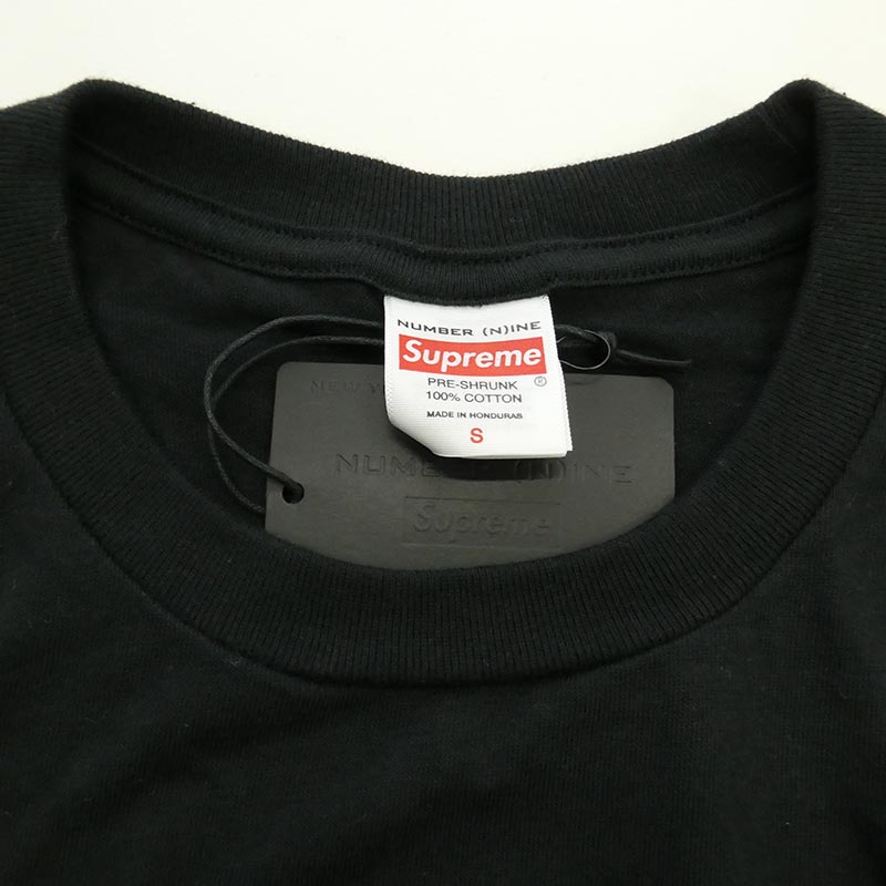シュプリーム 25AW x Number (N)ine ナンバーナイン Manson Tee マンソン クルーネック 半袖 Tシャツ 買取実績 画像