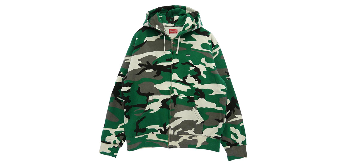 シュプリーム 25AW Small Box Zip Up Hooded Sweatshirt 買取実績