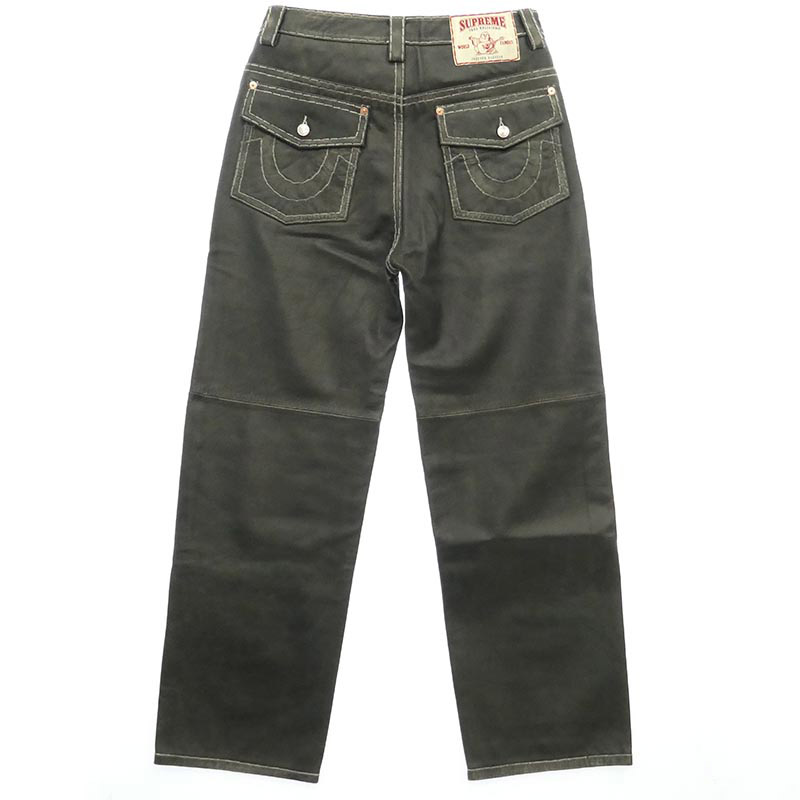シュプリーム 25AW True Religion トゥルーレリジョン Loose Fit Leather Pant ルーズフィット レザー パンツ 買取実績 画像