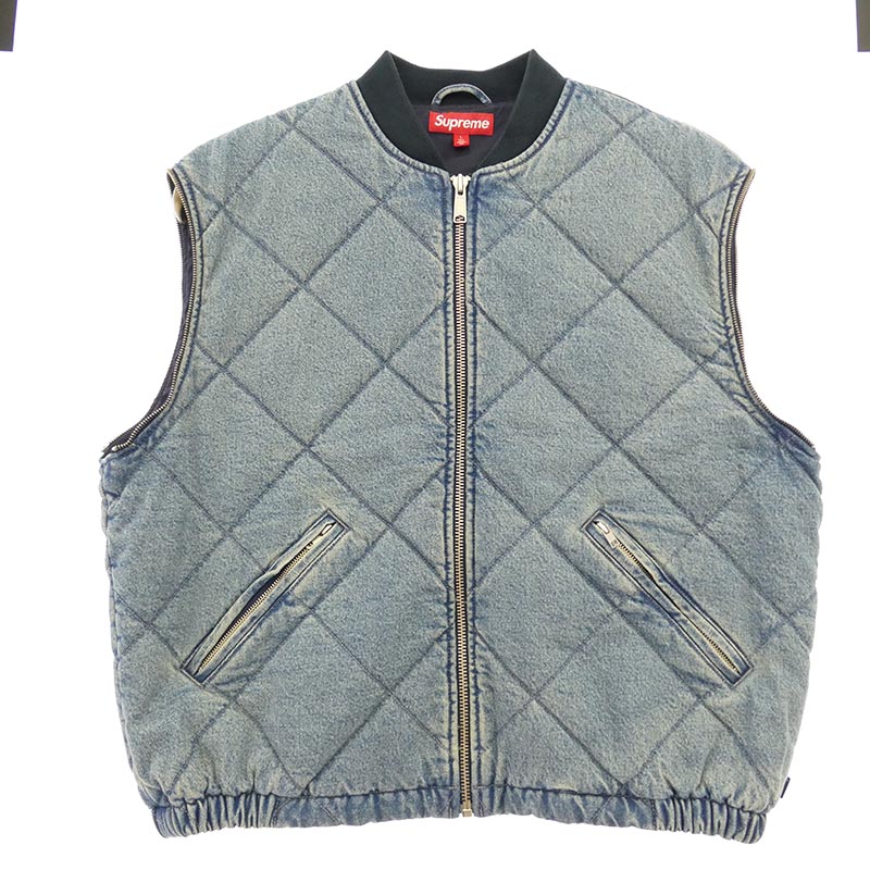 シュプリーム 25AW Zip Off Sleeve Quilted Bomber jacket ジップオフ スリーブ キルティング ボンバージャケット 買取実績 画像