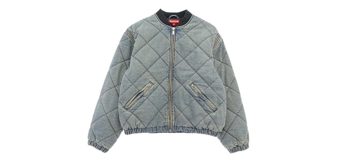シュプリーム 25AW Zip Off Sleeve Quilted Bomber jacket 買取実績