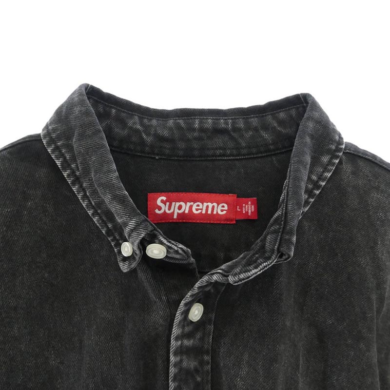 シュプリーム 25SS Small Box Denim Shirt スモールボックス デニム 長袖 ボタンダウン シャツ 買取実績 画像