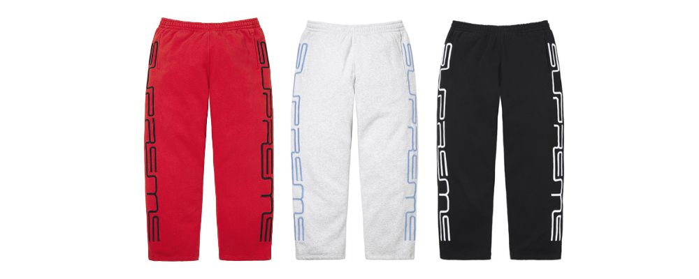 Supreme 2026AW Week1発売予定アイテムまとめ｜ブランド古着買取専門店LIFEConnect Sweatpant 30,800円 画像
