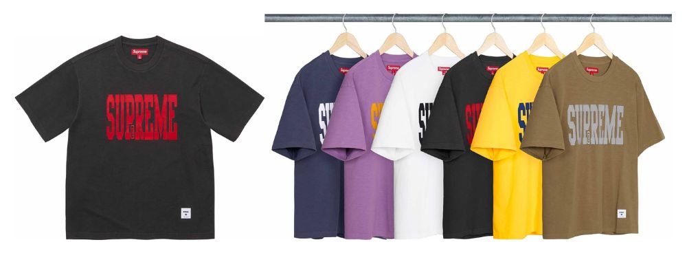 Supreme 2026AW Week1発売予定アイテムまとめ｜ブランド古着買取専門店LIFEStretch Appliqué S/S Top 15,400円 画像