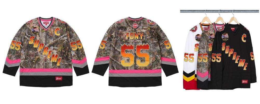 Supreme 2026AW Week1発売予定アイテムまとめ｜ブランド古着買取専門店LIFESupreme/FDNY Hockey Jersey 35,200円 画像