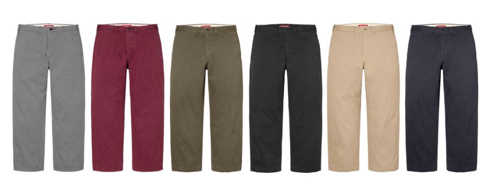 Supreme 2026AW Week1発売予定アイテムまとめ｜ブランド古着買取専門店LIFEChino Pant 28,600円画像