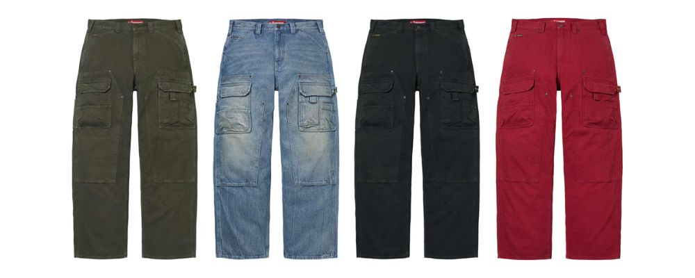 Supreme 2026AW Week1発売予定アイテムまとめ｜ブランド古着買取専門店LIFEDouble Knee Utility Pant 35,200円画像