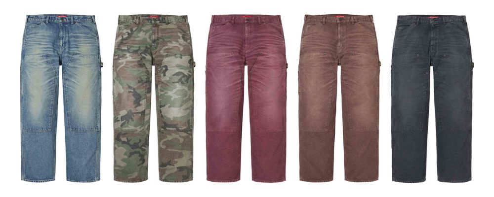 Supreme 2026AW Week1発売予定アイテムまとめ｜ブランド古着買取専門店LIFEWorn Double Knee Painter Pant 59,400円画像