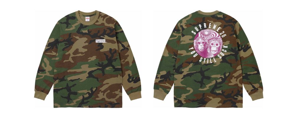 Supreme 2026AW Week1発売予定アイテムまとめ｜ブランド古着買取専門店LIFEYou Still Suck L/S Tee 9,900円 画像