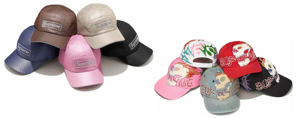 Supreme 2026AW Week1発売予定アイテムまとめ｜ブランド古着買取専門店LIFEMetallic Mesh Camp Cap 9,350円 / WFST 6-Panel 14,850円画像