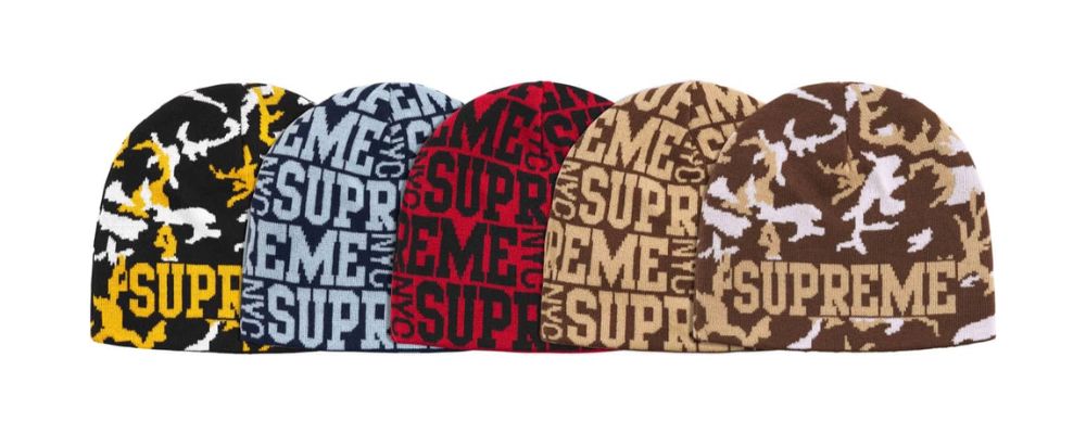 Supreme 2026AW Week1発売予定アイテムまとめ｜ブランド古着買取専門店LIFEReversible Camo Beanie 7,700円画像