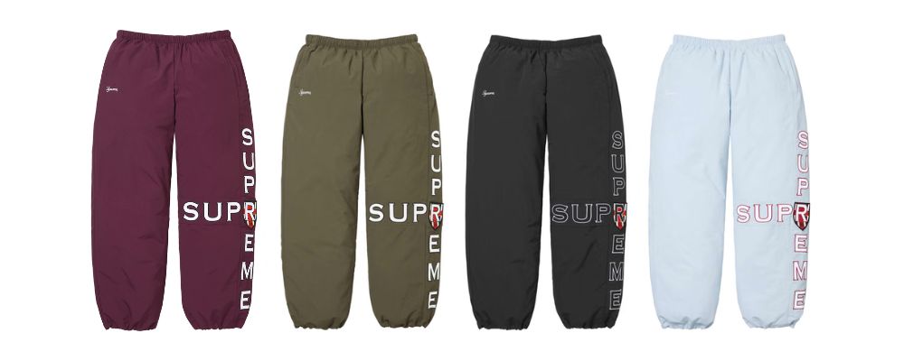 Supreme 2026AW Week1発売予定アイテムまとめ｜ブランド古着買取専門店LIFECross Track Pant 29,700円画像