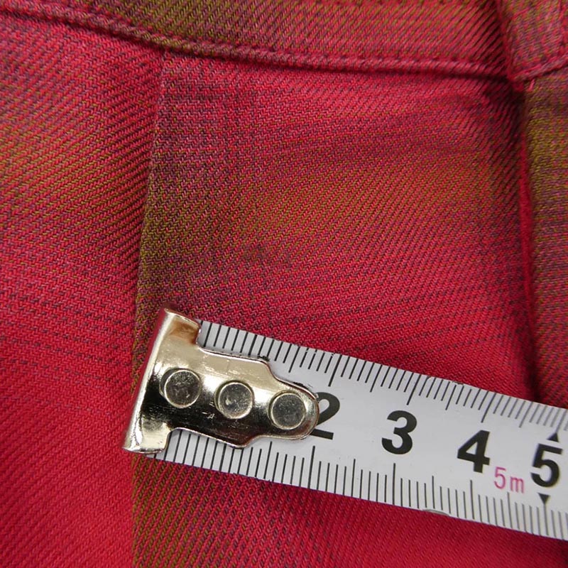 シュプリーム 26SS Shadow Plaid Rayon Shirt シャドー プレイド レーヨン オープンカラー チェック 長袖 シャツ 買取実績 画像