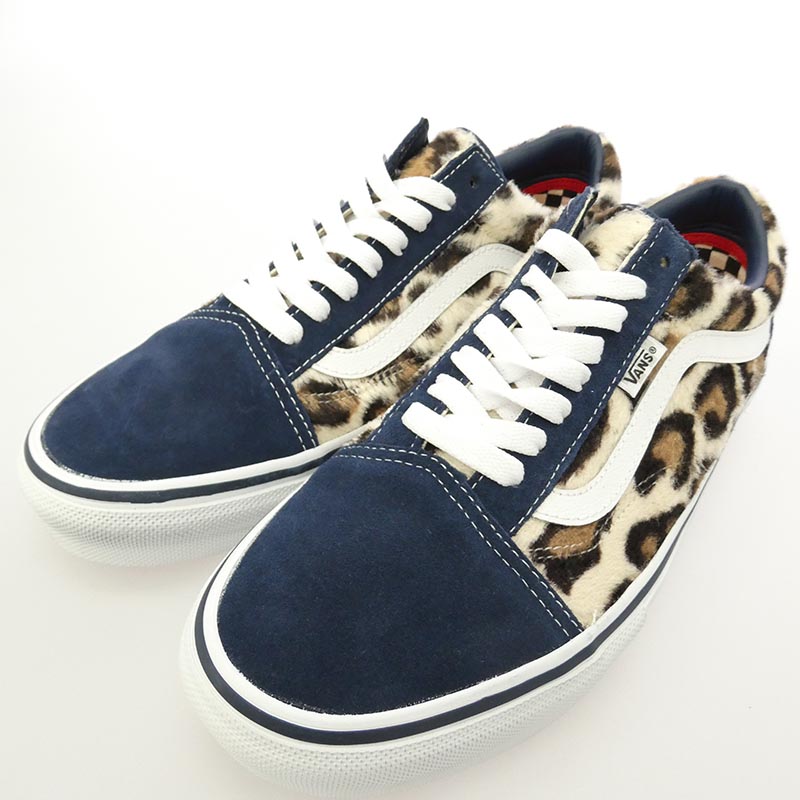 シュプリーム VANS バンズ 23AW SUP-VANS-23FW-OS-NV × Vans Leopard Old Skool バンズ レオパード オールドスクール スニーカー 買取実績 画像