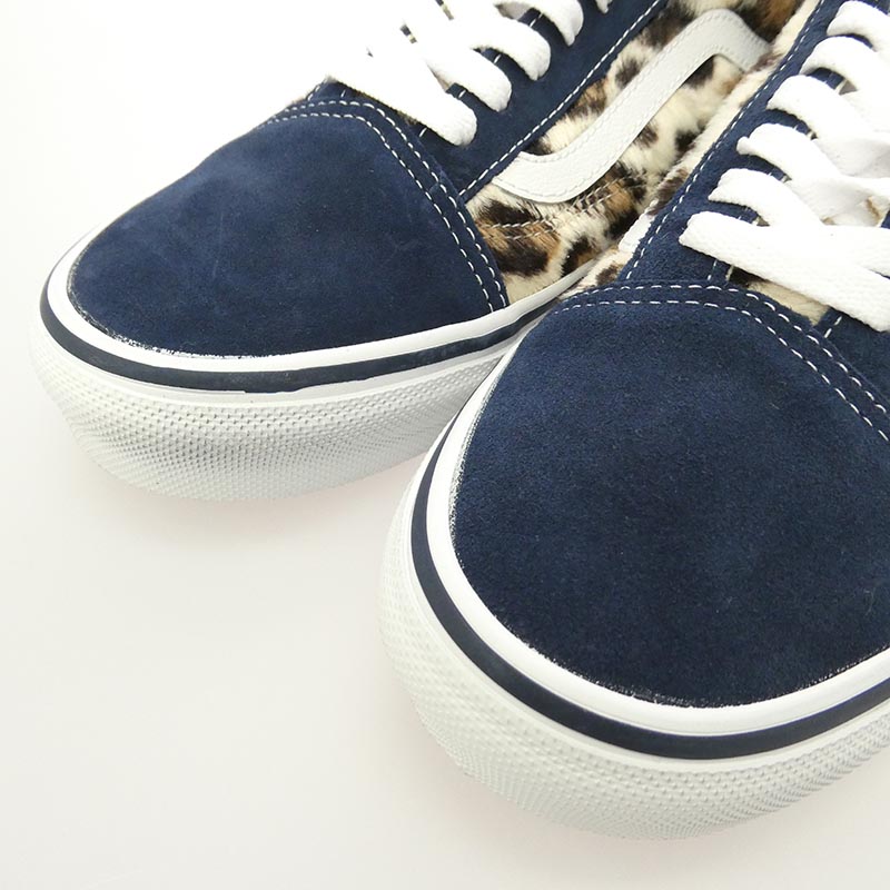 シュプリーム VANS バンズ 23AW SUP-VANS-23FW-OS-NV × Vans Leopard Old Skool バンズ レオパード オールドスクール スニーカー 買取実績 画像