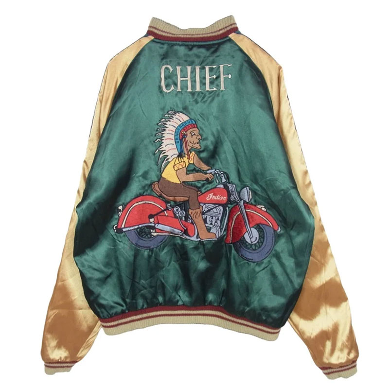 テイラー東洋 07AW TT11381 舞妓 × CHIEF リバーシブル サテン スカジャン 買取実績 画像