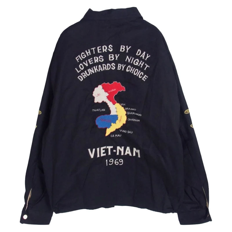 テイラー東洋 TT15684 1960's VIETNAM MAP ベトナム ジャケット ブルゾン ベトジャン 買取実績 画像