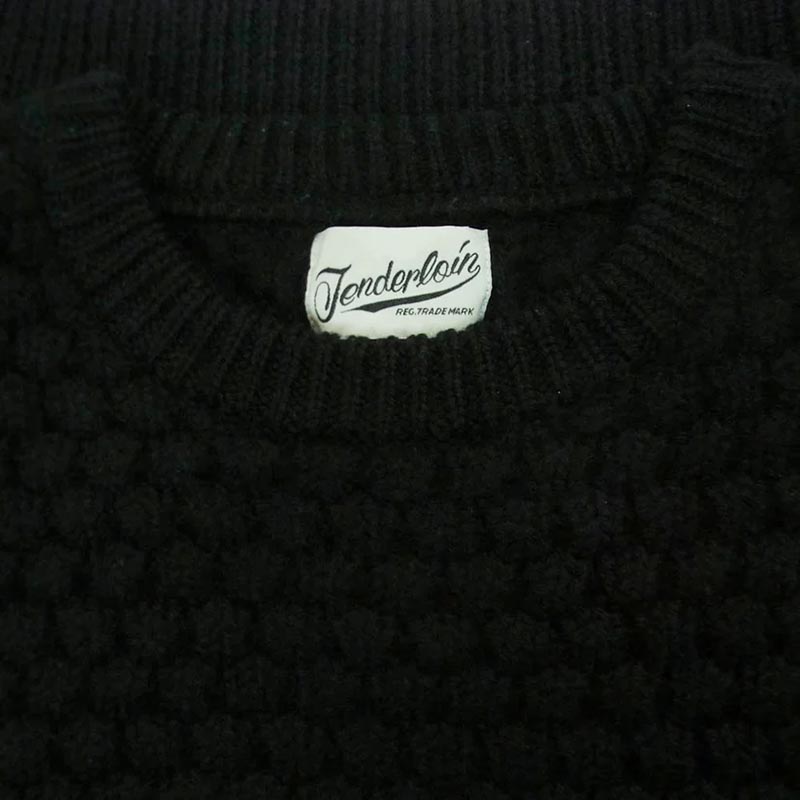 テンダーロイン 16AW T-SWEATER POPCORN ポップコーン クルーネック セーター ニット 買取実績 画像