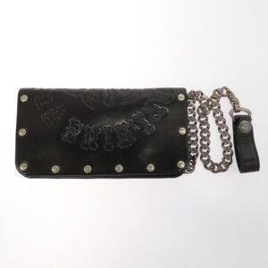 テンダーロイン 20SS × HOSANNA ホザーナ BS LONG WALLET ボルネオスカル ウォレットチェーン付き レザー ロング ウォレット 長財布 買取実績 画像