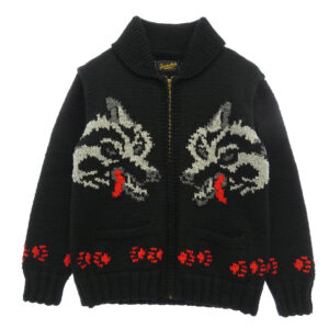 テンダーロイン T-COWICHAN WOLF カウチン ウルフ ニット ジップアップ ジャケット 買取実績 画像