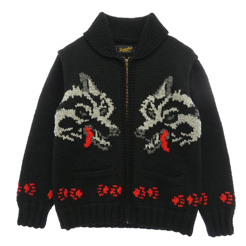 テンダーロイン T-COWICHAN WOLF カウチン ウルフ ニット ジップアップ ジャケット 買取実績