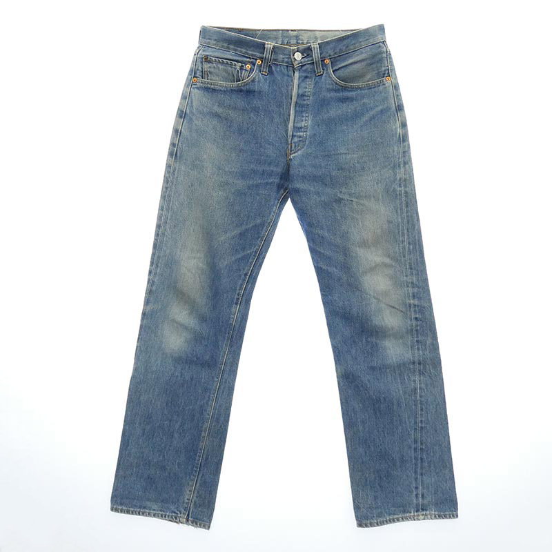 リーバイス VINTAGE ヴィンテージ 70s 1978年製 66後期 501 ボタンフライ セルビッチ デニム パンツ スモールe ボタン裏刻印6 買取実績