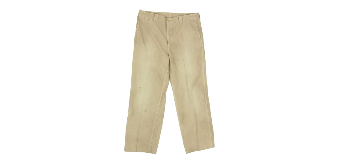VISVIM 0124205008009 WIDE CHINO PANTS CRASH ガーメントダイ ダメージ加工 チノ パンツ 買取実績