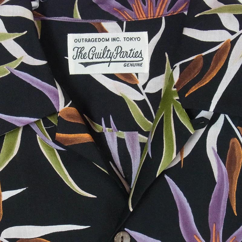 ワコマリア 16SS 16SS-WMS-HI02 PRINTED FLOWER S/S HAWAIAN SHIRTS フラワー柄 ハワイアン オープンカラーシャツ 開襟 半袖 シャツ 買取実績 画像
