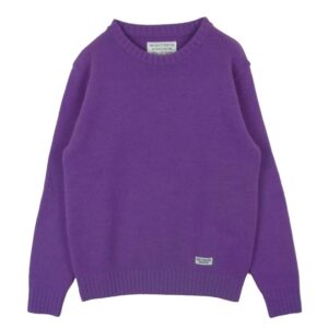 ワコマリア 22SS 22SS-WMK-KN01 CLASSIC CREW NECK SWEATER クラシック クルーネック ウール ニット セーター 買取実績 画像