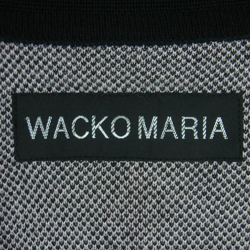 ワコマリア 25SS DIAMOND JACQUARD KNIT POLO SHIRT ダイアモンド ジャカード ニット ポロシャツ 半袖 スキッパー シャツ 買取実績 画像