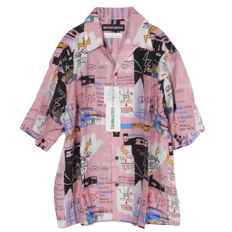 ワコマリア 26SS BASQUIAT-WM-HI27 JEAN MICHEL BASQUIAT S/S HAWAIIAN SHIRT TYPE-3 買取実績