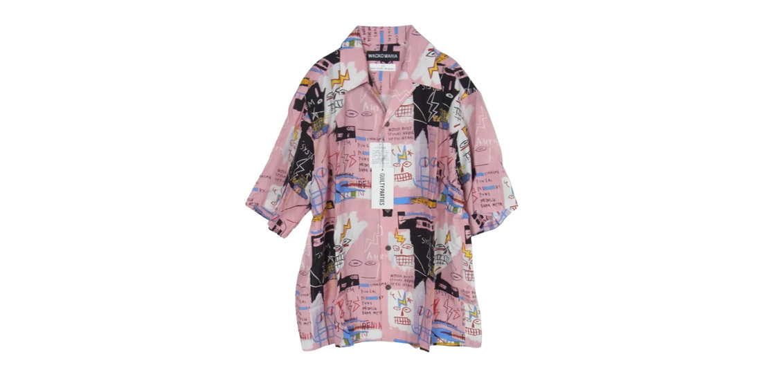 ワコマリア 26SS BASQUIAT-WM-HI27 JEAN MICHEL BASQUIAT S/S HAWAIIAN SHIRT TYPE-3 買取実績