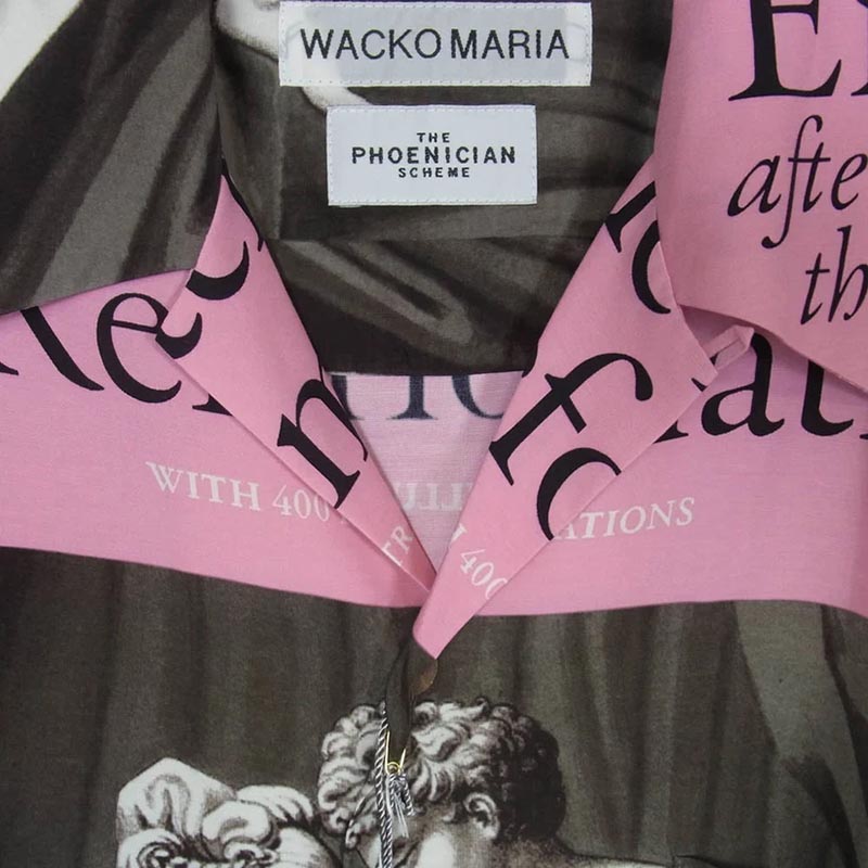 ワコマリア 26SS TPS-WM-HI04 T.P.S. S/S HAWAIIAN SHIRT TYPE-4 ハワイアン アロハ 開襟 オープンカラー 半袖 シャツ 買取実績 画像