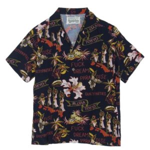 ワコマリア 17SS FUCK DREAM PARADISE ハワイアン オープンカラーシャツ 開襟 半袖 シャツ 買取実績