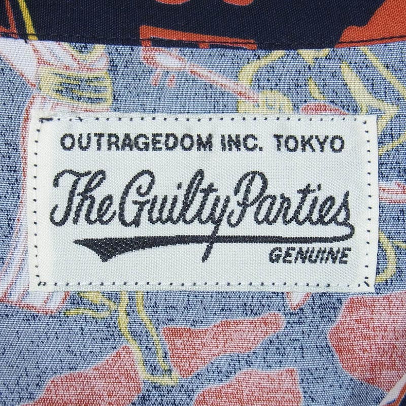 ワコマリア 17SS FUCK DREAM PARADISE ハワイアン オープンカラーシャツ 開襟 半袖 シャツ 買取実績 画像