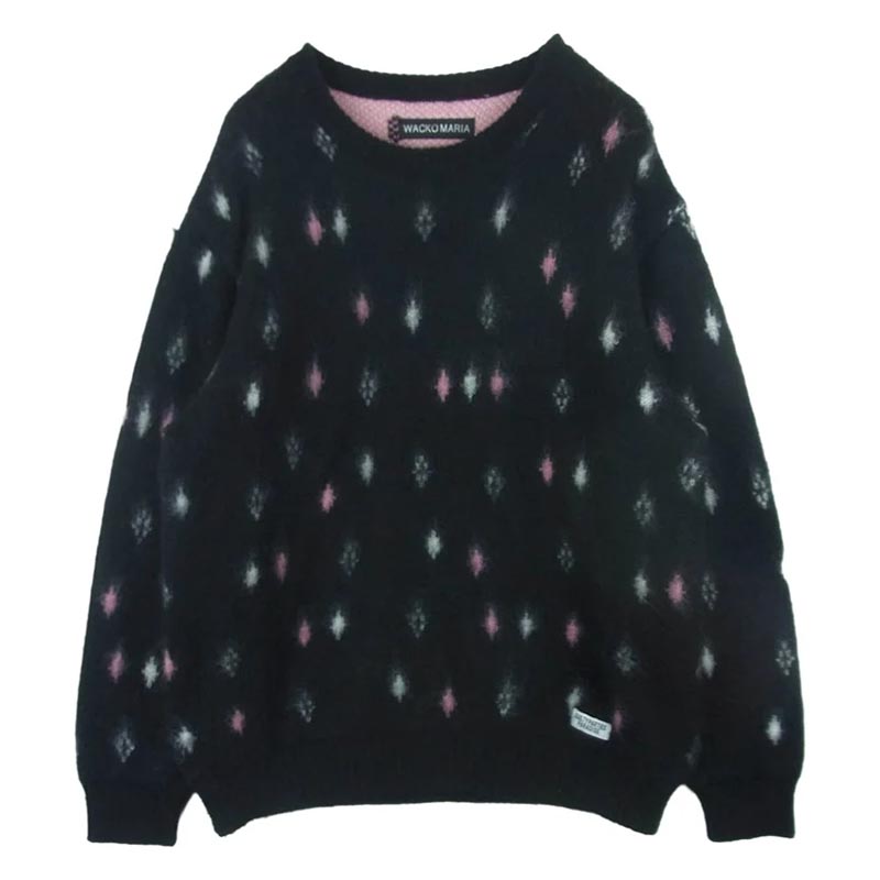 ワコマリア 24AW 24FW-WMK-KN19 DIAMOND HEAVY MOHAIR CREW NECK SWEATER 買取実績