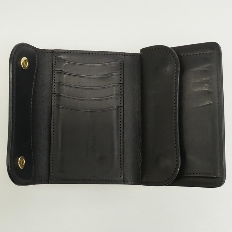 ワイルドスワンズ BYRNE バーン 三つ折り財布 レザー ウォレット 買取実績 画像
