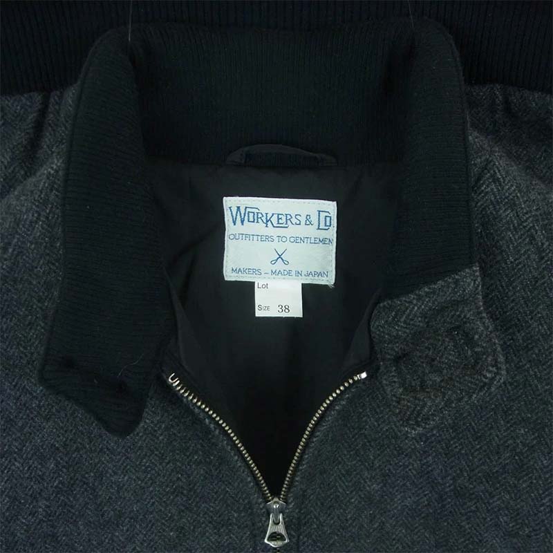 ワーカーズ Harrington Jacket グレー系 買取実績 画像