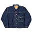 ワーカーズ Lot 806XH T-Back 14.7 oz, Indigo Raw Denim 画像