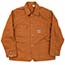 ワーカーズ SUPER BIG CAT Railroad Jacket Brown Duck 画像