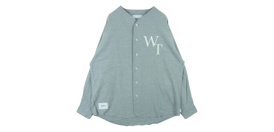 WTAPS 23SS 231TQDT-SHM07 LEAGUE LS COTTON. TWILL 長袖 ベースボール シャツ 買取実績