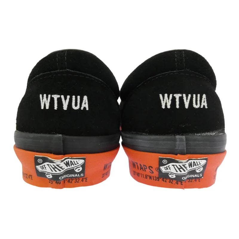 WTAPS VN0A45JK20E × Vans OG Classic Slip On LX Black バンズ OG クラシック スリッポン ローカットスニーカー 買取実績 画像