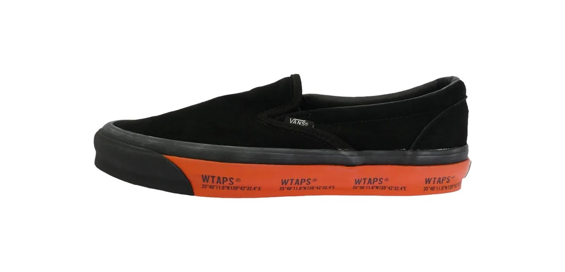 WTAPS VN0A45JK20E × Vans OG Classic Slip On LX Black 買取実績