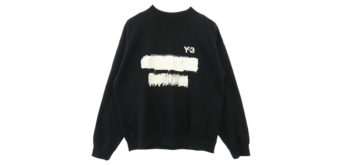 ワイスリー ヨウジヤマモト 25SS JN4881 GRAPHIC SWEAT CREW グラフィック ロゴ スウェット 買取実績