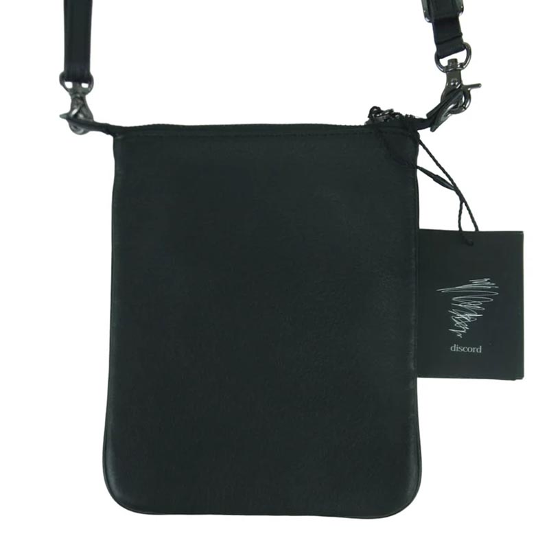 ヨウジヤマモト DA-I97-790-1-02 Signature Pouch Sacoche 牛革 カウレザー シグネチャー ポーチ サコッシュ レザー バッグ 買取実績 画像