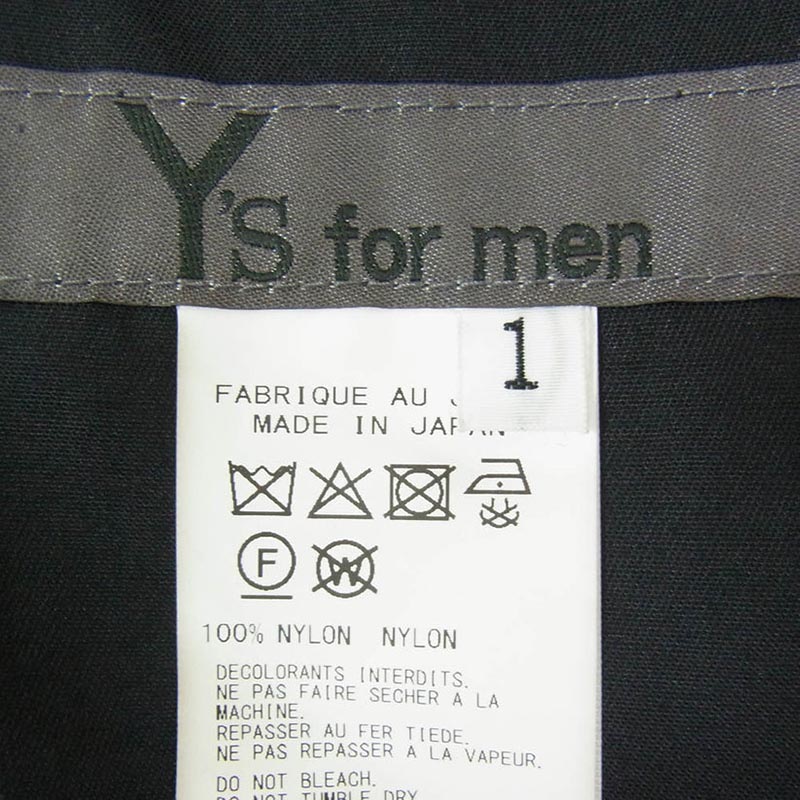 ヨウジヤマモト ML-P08-600 Y's for MEN ワイズフォーメン NYLON WEATHER CARGO PANTS ナイロンウェザー カーゴパンツ 買取実績 画像