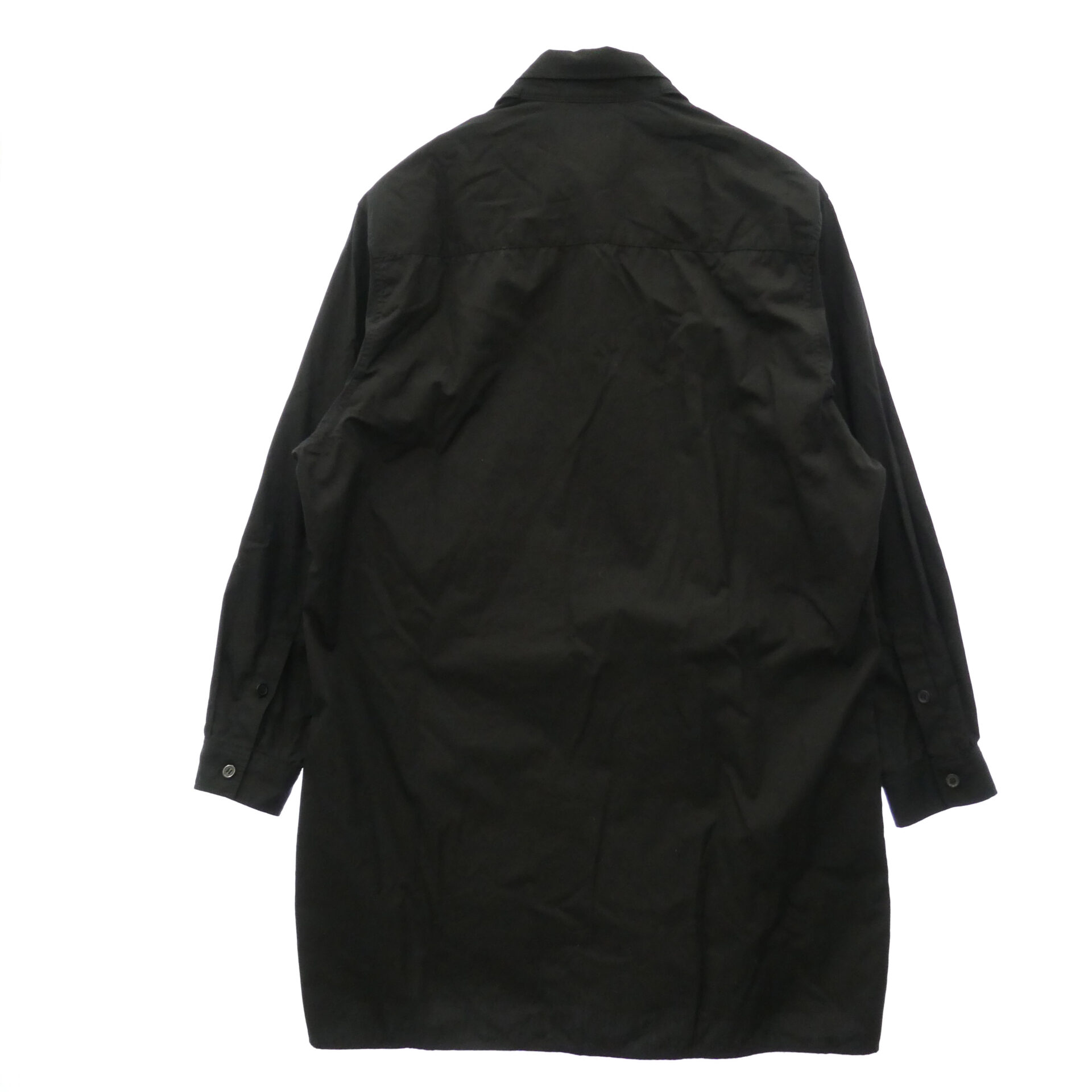 ヨウジヤマモト PZ-B02-001 power of the WHITE shirt パワーオブザホワイトシャツ ロングカラー 長袖 シャツ ブラウス 買取実績 画像